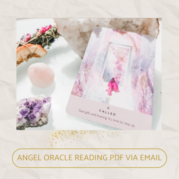 Angel Oracle Card Reading with Channelled message Sent via Email