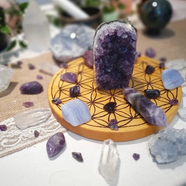 Crystal Grid for Manifesting inner peace