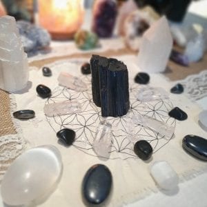 Crystal Grid for manifesting Protection & Diffusing negativity